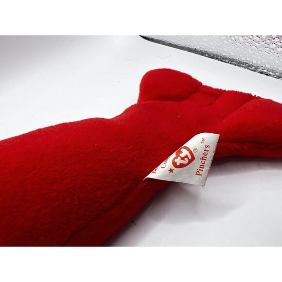 TY Beanie Baby Babies Stuffed Animal Plush Pinchers Lobster 1993 - Picture 10 of 10